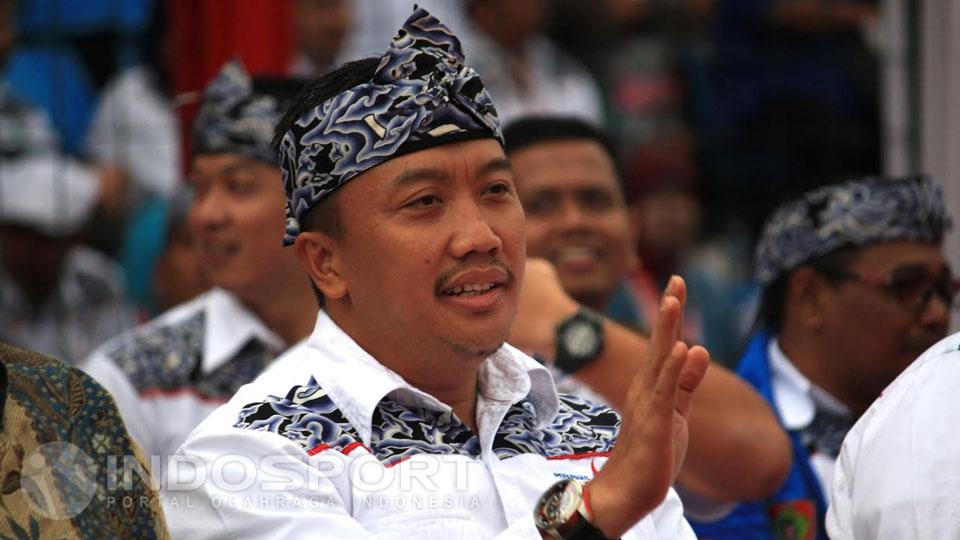 Menpora, Imam Nahrawi saat menghadiri pembukaan Peparnas Jabar 2016 cetak sejarah. - INDOSPORT